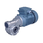 Wormwielreductor | Met elektromotor | Uitgang: Holle as | i=37  kW 39 RPM